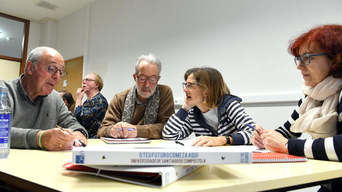Imaxe de arquivo dunha clase do IV Ciclo. Foto: Santi Alvite