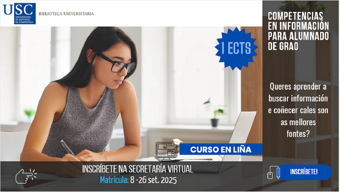 O prazo de matrícula estará aberto ata o 26 de setembro