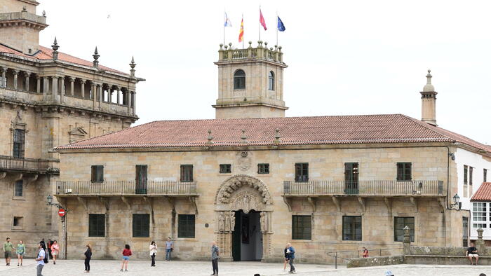 Reitoría da USC. FOTO: Santi Alvite