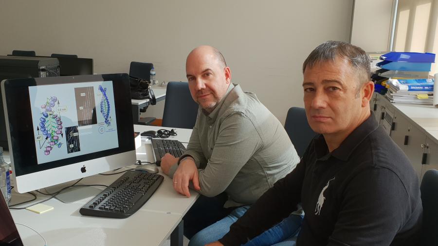 Félix Freire e Emilio Quiñoá son investigadores do CiQUS da USC. Imaxe de arquivo Félix Freire e Emilio Quiñoá son investigadores do CiQUS da USC. Imaxe de arquivo