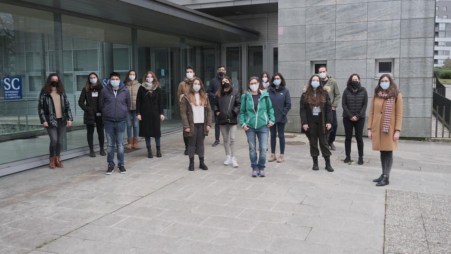 O equipo do CiQUS traballará no desenvolvemento de axentes de contraste que sexan capaces de identificar células persistentes. Foto: CiQUS Grupo BioNanoTools
