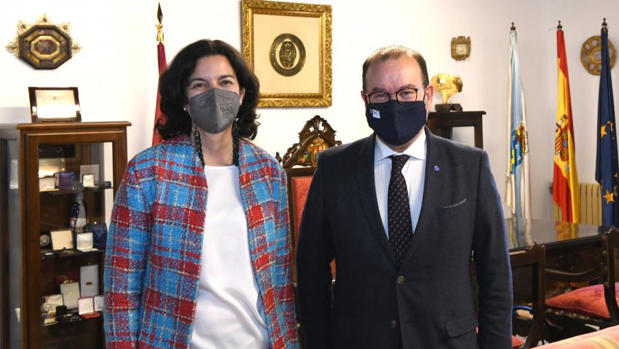María Jesús Giráldez e Antonio López. FOTO: Santi Alvite María Jesús Giráldez e Antonio López. FOTO: Santi Alvite