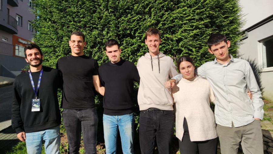 The GA-LINK team applied to the Terra Creative Jam with five members The GA-LINK team applied to the Terra Creative Jam with five members
