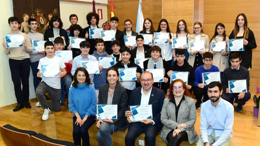 Participantes na xornada de clausura do curso Estalmat 2023-24. FOTO: Santi Alvite Participantes na xornada de clausura do curso Estalmat 2023-24. FOTO: Santi Alvite