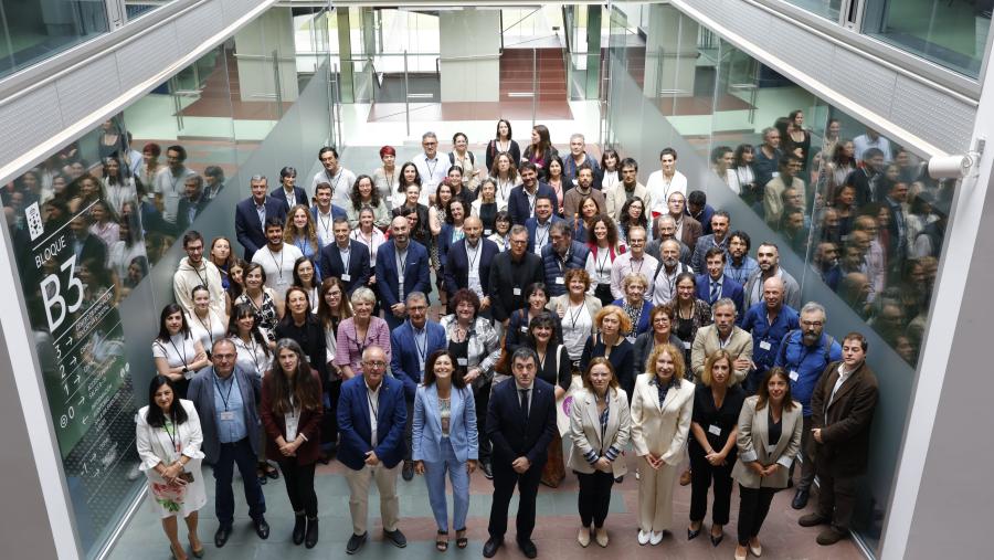 Foto de familia das persoas participantes no plan desde Galicia Foto de familia das persoas participantes no plan desde Galicia