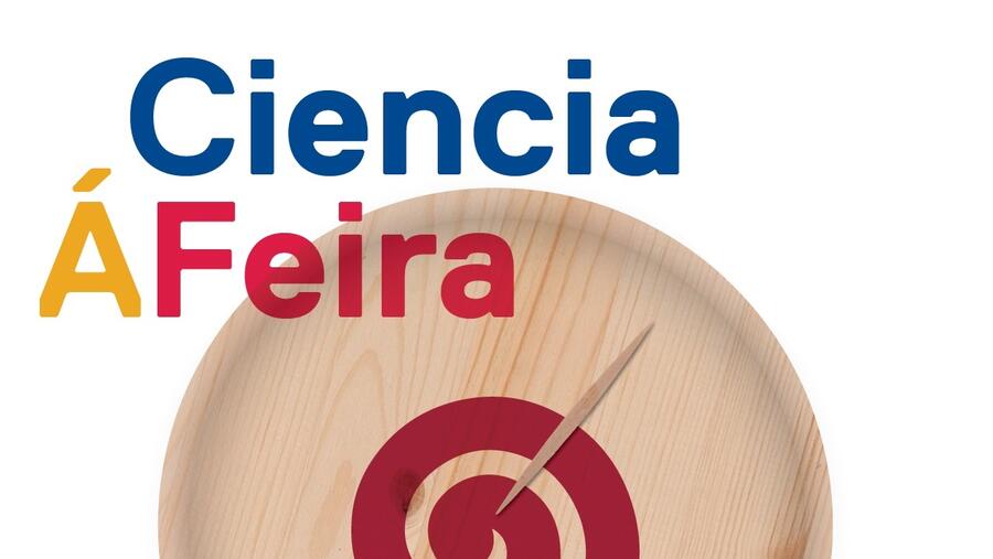 Detalle do cartel de Ciencia á Feira Detalle do cartel de Ciencia á Feira