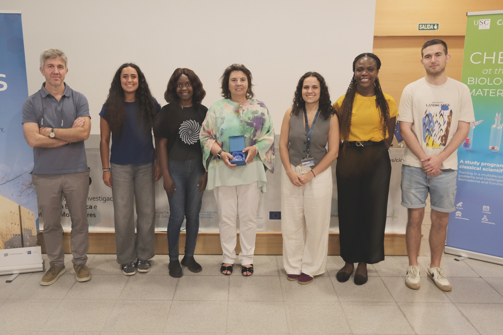 Group photo at ChemBio&Mat closing ceremony