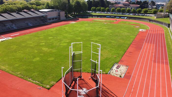 A competición disputarase nas instalacións do Estadio de Atletismo da USC. Foto: Santi Alvite A competición disputarase nas instalacións do Estadio de Atletismo da USC. Foto: Santi Alvite