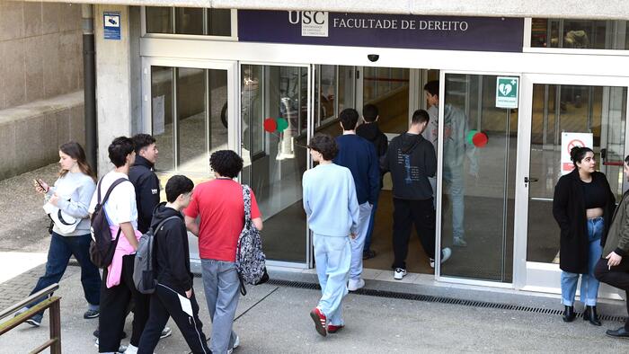 Imaxe de arquivo da Facultade de Dereito da USC. FOTO: Santi Alvite Imaxe de arquivo da Facultade de Dereito da USC. FOTO: Santi Alvite