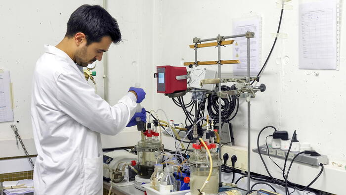 O resultado obtido é un sistema biotecnolóxico optimizado que permite “converter residuos vexetais en compostos de alto valor engadido de forma máis eficiente e selectiva”, sinala Juan Iglesias Riobó O resultado obtido é un sistema biotecnolóxico optimizado que permite “converter residuos vexetais en compostos de alto valor engadido de forma máis eficiente e selectiva”, sinala Juan Iglesias Riobó