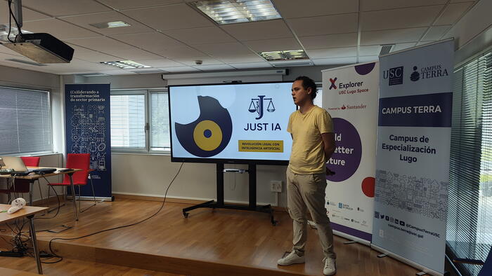 Just IA está ideada por el estudiante Javier Alejandro Larrea
