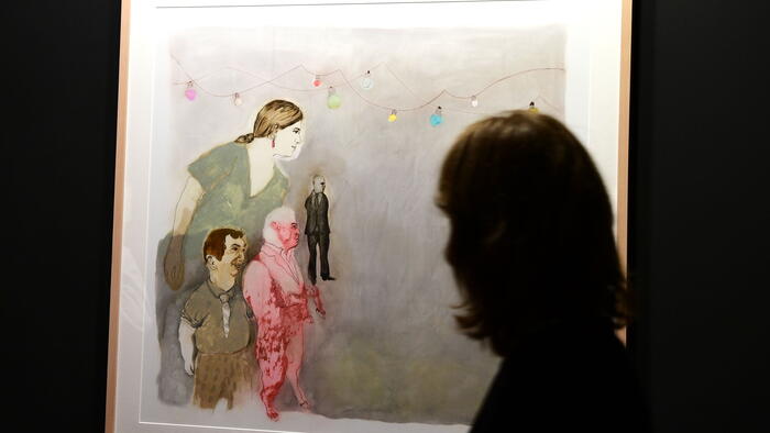 Ata o 31 de outubro, na Igrexa da Universidade, pode verse a mostra ‘Abuso’ con pinturas de Amabel Míguez de la Sierra. FOTO: Santi Alvite Ata o 31 de outubro, na Igrexa da Universidade, pode verse a mostra ‘Abuso’ con pinturas de Amabel Míguez de la Sierra. FOTO: Santi Alvite