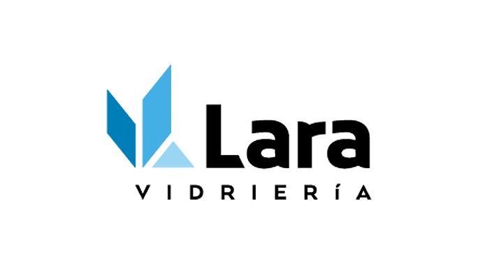 Logotipo de Lara vidriería