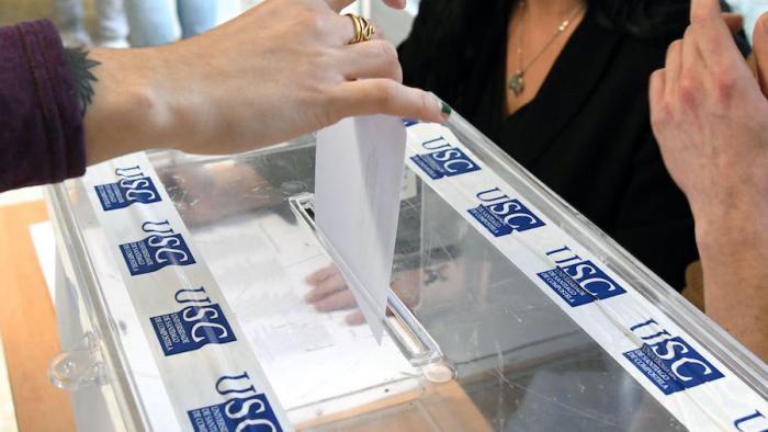 Imaxe dunha votación