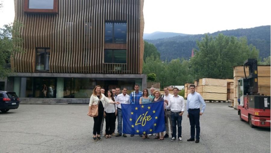 Investigadores del Campus Terra de la USC apoyan la delegación luguesa desplazada a Italia en el marco del Life ‘Lugo+Biodinámico’ Investigadores del Campus Terra de la USC apoyan la delegación luguesa desplazada a Italia en el marco del Life ‘Lugo+Biodinámico’