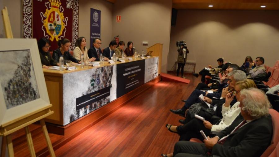 Un congreso en el Campus Terra da “voz y visibilidad” a los emigrantes y refugiados en Europa en busca de soluciones a su problemática Un congreso en el Campus Terra da “voz y visibilidad” a los emigrantes y refugiados en Europa en busca de soluciones a su problemática