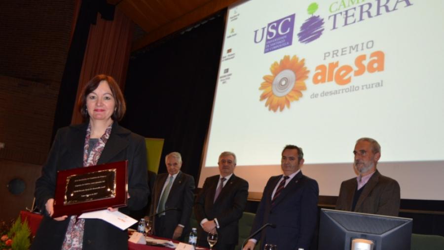 Ovica recibe el XVII Premio Aresa de Desarrollo Rural en el Campus Terra Ovica recibe el XVII Premio Aresa de Desarrollo Rural en el Campus Terra