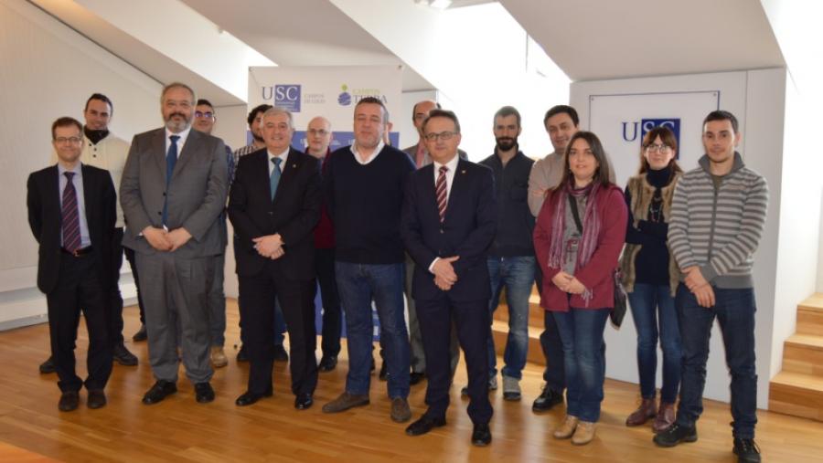 El Campus Terra acoge el acto de adhesión de la USC al Cluster de la Madera y el Diseño de Galicia El Campus Terra acoge el acto de adhesión de la USC al Cluster de la Madera y el Diseño de Galicia