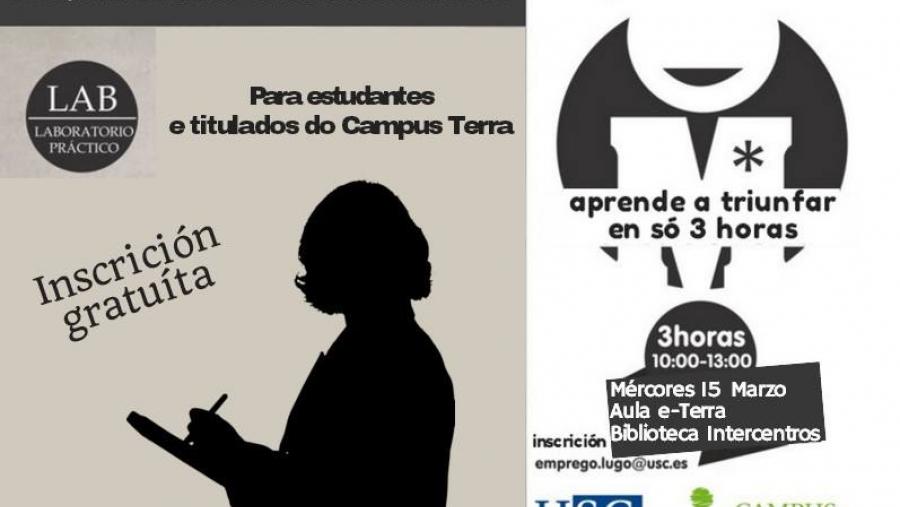 El Campus Terra de la USC acoge una jornada sobre marketing personal para la búsqueda de empleo El Campus Terra de la USC acoge una jornada sobre marketing personal para la búsqueda de empleo