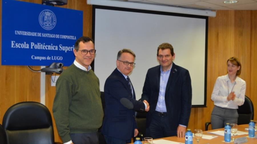 Las empresas de 1º transformación de madera de Lugo ofrecen prácticas y empleo a estudiantes de la EPS de Ingeniería Las empresas de 1º transformación de madera de Lugo ofrecen prácticas y empleo a estudiantes de la EPS de Ingeniería