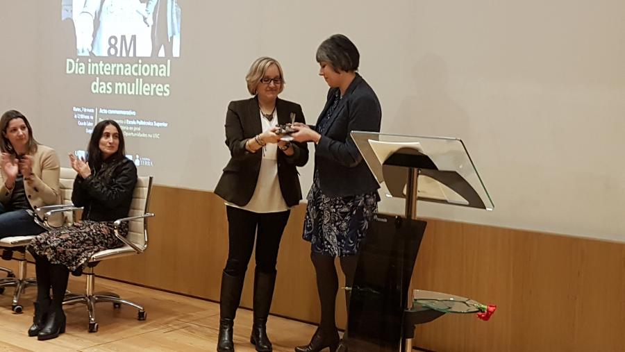 La vicerrectora de Servicios del campus de Lugo reivindica una universidad "femenina y feminista" en el Día Internacional de las Mujeres La vicerrectora de Servicios del campus de Lugo reivindica una universidad "femenina y feminista" en el Día Internacional de las Mujeres