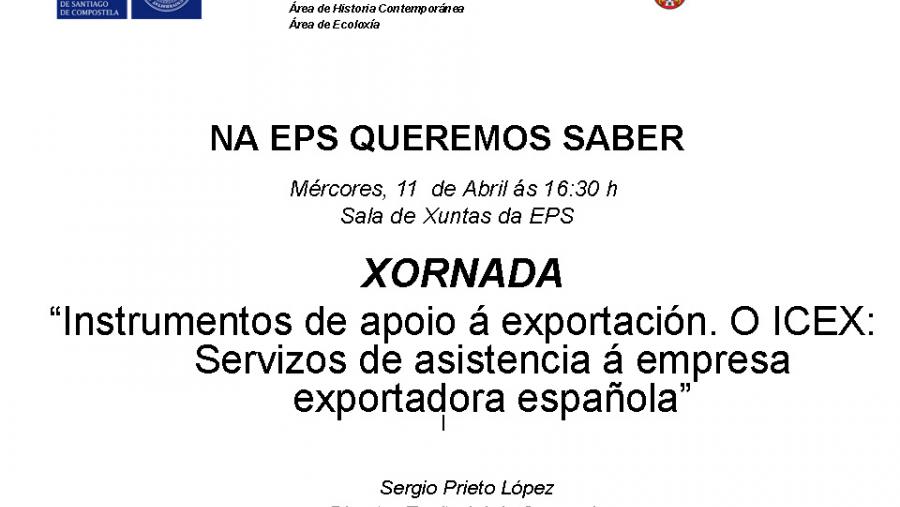 Los instrumentos y servicios de apoyo a las empresas exportadoras, objeto de análisis en la EPSE de la mano del grupo de innovación docente Ruralia Los instrumentos y servicios de apoyo a las empresas exportadoras, objeto de análisis en la EPSE de la mano del grupo de innovación docente Ruralia
