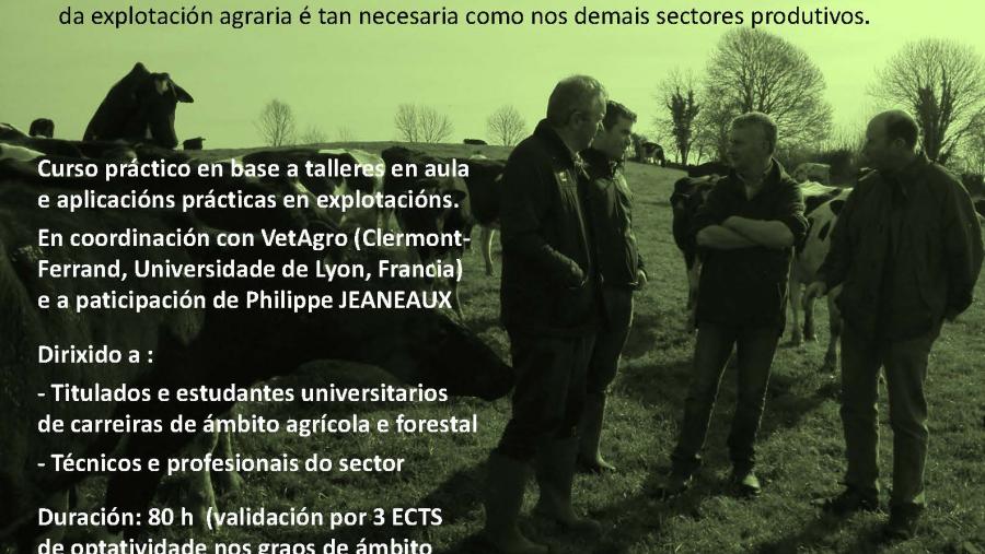 El Campus Terra de la USC y la Universidad de Lyon ofertan un curso conjunto sobre gestión estratégica de explotaciones agrícolas El Campus Terra de la USC y la Universidad de Lyon ofertan un curso conjunto sobre gestión estratégica de explotaciones agrícolas