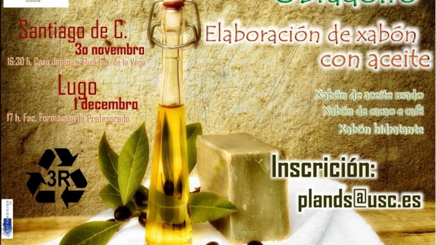 La Oficina de Desarrollo Sostenible organiza en el Campus Terra de la USC un taller de elaboración de jabón con aceite usado La Oficina de Desarrollo Sostenible organiza en el Campus Terra de la USC un taller de elaboración de jabón con aceite usado