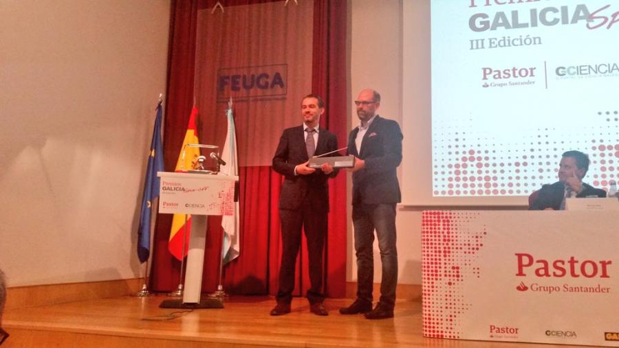 La empresa Innolact surgida en el Campus Terra de la USC, galardonada en los premios Galicia Spin-Off La empresa Innolact surgida en el Campus Terra de la USC, galardonada en los premios Galicia Spin-Off