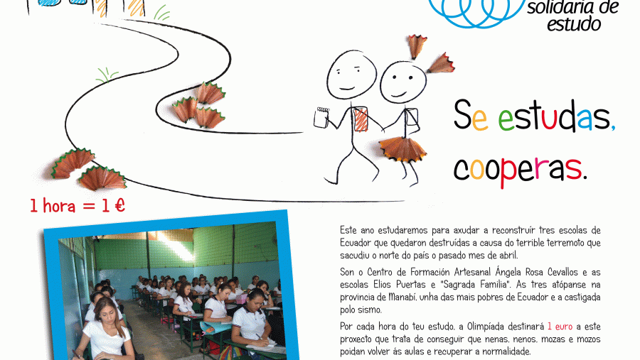 Última semana para participar en la Olimpiada Solidaria de Estudio en el Campus Terra de la USC Última semana para participar en la Olimpiada Solidaria de Estudio en el Campus Terra de la USC