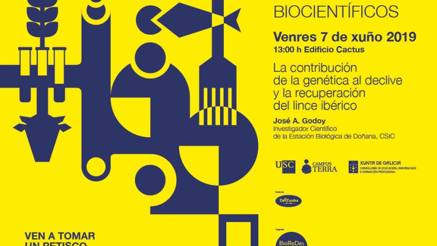 Os Xantares Biocientíficos de BioReDes abordarán a contribución da xenética no declive e recuperación do lince ibérico Os Xantares Biocientíficos de BioReDes abordarán a contribución da xenética no declive e recuperación do lince ibérico