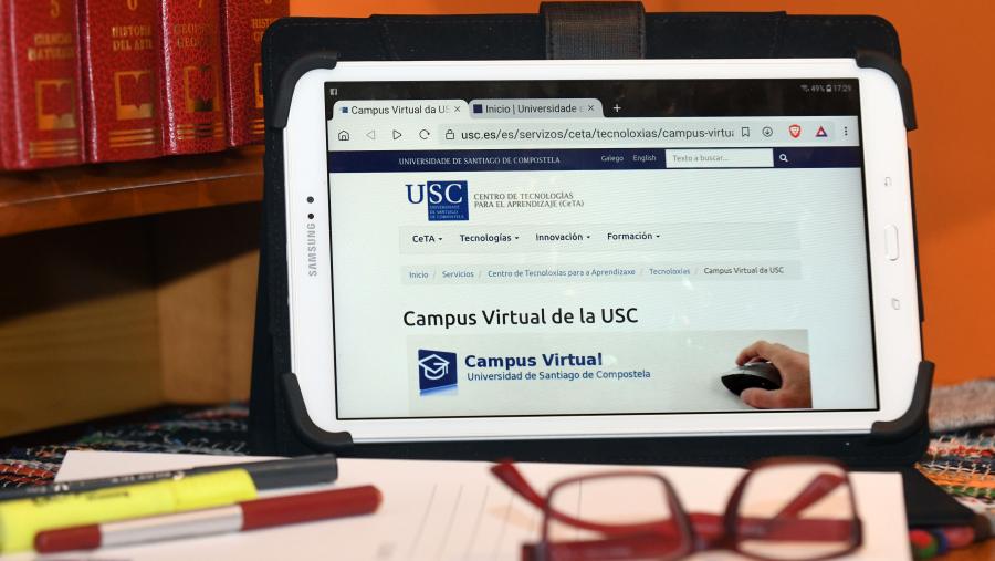 A Área TIC da USC ten implementadas medidas de fortalecemento do sistema suficientes para asegurar un correcto funcionamento do Campus Virtual. FOTO: Santi Alvite A Área TIC da USC ten implementadas medidas de fortalecemento do sistema suficientes para asegurar un correcto funcionamento do Campus Virtual. FOTO: Santi Alvite
