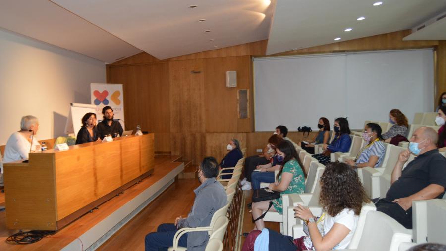 Novo, Valcárcel e Laxe, na clausura do campus XuvenCiencia en Rede Novo, Valcárcel e Laxe, na clausura do campus XuvenCiencia en Rede