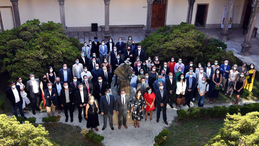 A Real Academia Galega de Ciencias recoñece o traballo de 20 grupos de investigación das tres Universidades Galegas na crise da covid-19. Foto: Santi Alvite A Real Academia Galega de Ciencias recoñece o traballo de 20 grupos de investigación das tres Universidades Galegas na crise da covid-19. Foto: Santi Alvite