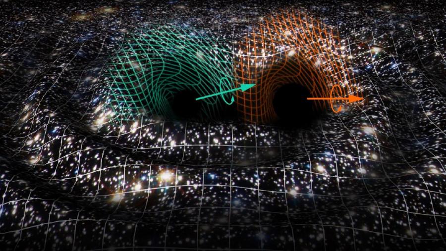 É dun interese aínda maior o feito de que esta detección se atope no rango dende 100 a 1.000 masas solares. IMAXE: Raúl Rubio / Virgo Valencia Group / The Virgo Collaboration É dun interese aínda maior o feito de que esta detección se atope no rango dende 100 a 1.000 masas solares. IMAXE: Raúl Rubio / Virgo Valencia Group / The Virgo Collaboration