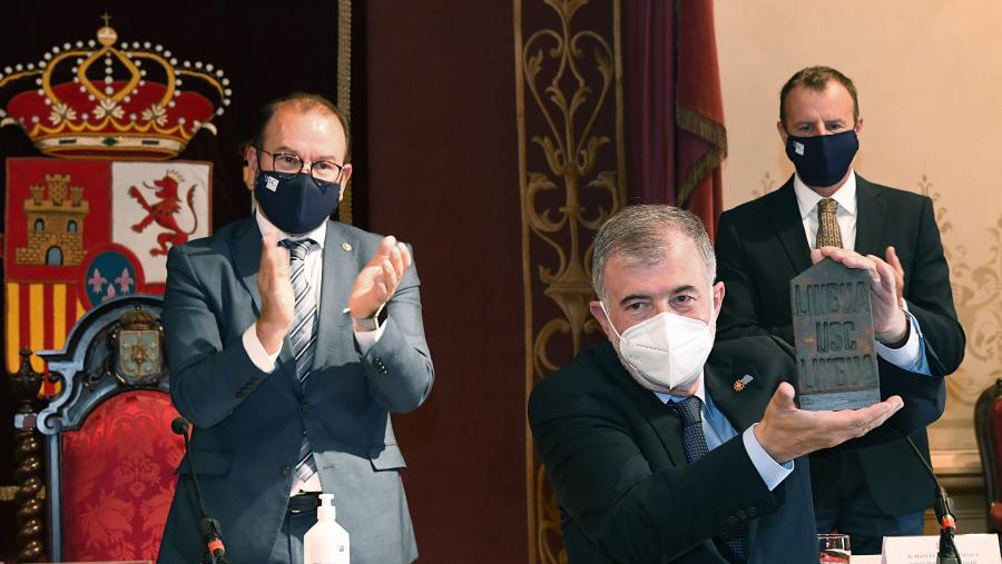 Costa Rico comezou a súa intervención recoñecendo a súa “teimosía na defensa da lingua e da cultura”. FOTO: Santi Alvite Costa Rico comezou a súa intervención recoñecendo a súa “teimosía na defensa da lingua e da cultura”. FOTO: Santi Alvite