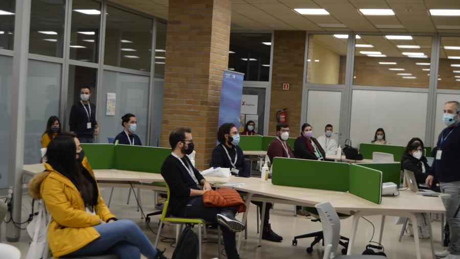 Participantes no 'Terra Creative Jam', na Facultade de ADE Participantes no 'Terra Creative Jam', na Facultade de ADE