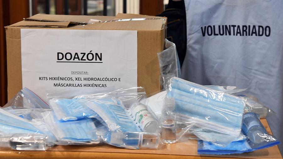 O participante no programa acaba de entregar preto de 200 bolsas. FOTO: Santi Alvite