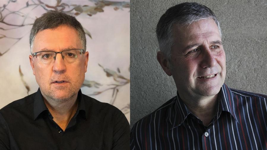 José Luis Mascareñas (esquerda) e Lourenzo Fernández Prieto (dereita) son os novos académicos de número José Luis Mascareñas (esquerda) e Lourenzo Fernández Prieto (dereita) son os novos académicos de número