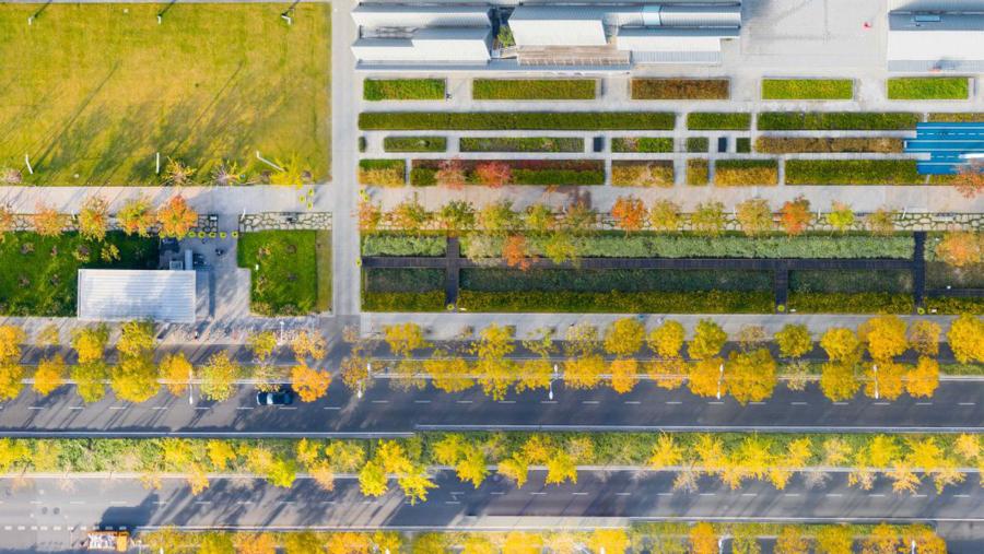 El parque Xuhui Runway de Shanghái ha convertido la última pista (operativa hasta 2011) del histórico aeropuerto de Longhua en un jardín lineal de casi dos kilómetros de longitud que invita a aislarse del frenético ritmo de la megalópolis china. El parque Xuhui Runway de Shanghái ha convertido la última pista (operativa hasta 2011) del histórico aeropuerto de Longhua en un jardín lineal de casi dos kilómetros de longitud que invita a aislarse del frenético ritmo de la megalópolis china.