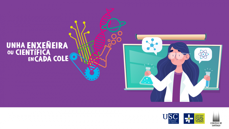 Sexta edición do programa 'Unha enxeñeira ou científica en cada cole' Sexta edición do programa 'Unha enxeñeira ou científica en cada cole'