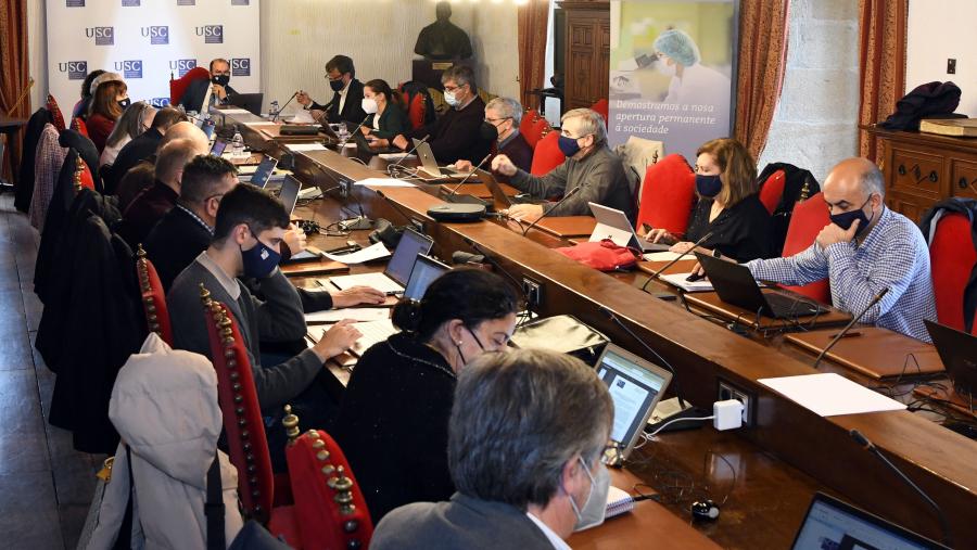 A reunión desenvolveuse no Colexio San Xerome. FOTO: Santi Alvite Colexio de Goberno