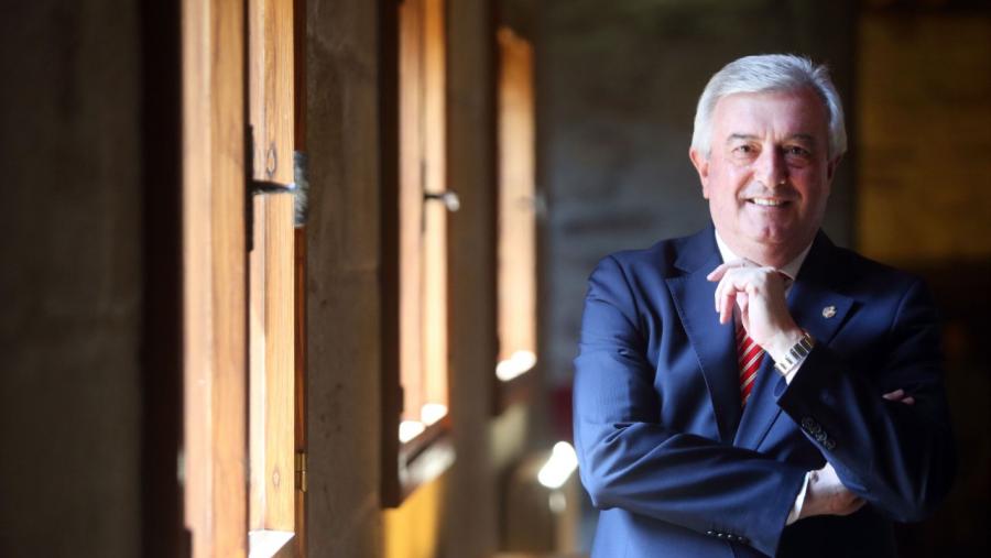 Juan Viaño, reitor da USC entre 2014 e 2018 Juan Viaño, reitor da USC entre 2014 e 2018