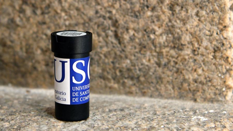 Imaxe de arquivo dun medidor de radon. FOTO: Santi Alvite Medidor de radon