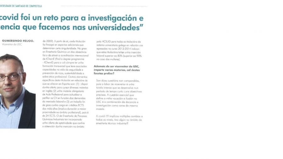Entrevista a G. Feijoo Entrevista a G. Feijoo