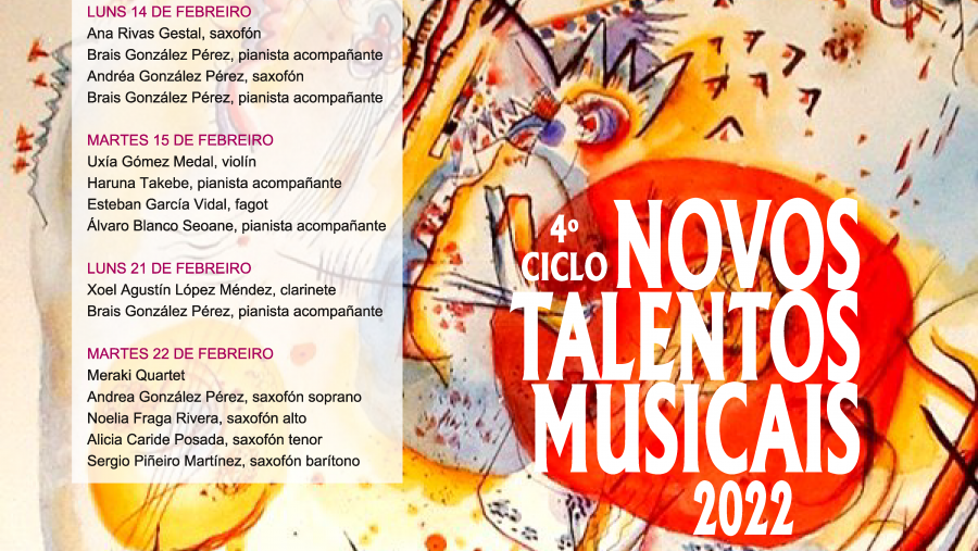 Cartel IV Ciclo Novos Talentos Musicais Cartel IV Ciclo Novos Talentos Musicais
