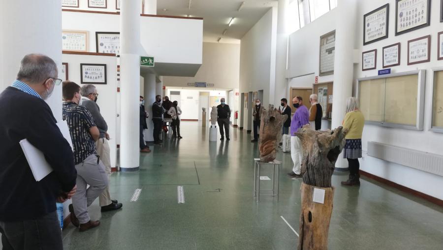 A exposición pódese visitar en Filoloxía ata o 18 de marzo A exposición pódese visitar en Filoloxía ata o 18 de marzo