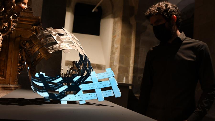 Detalle da mostra ‘Soledad Penalta. Palabras Orfas’. FOTO: Santi Alvite Detalle da mostra ‘Soledad Penalta. Palabras Orfas’. FOTO: Santi Alvite