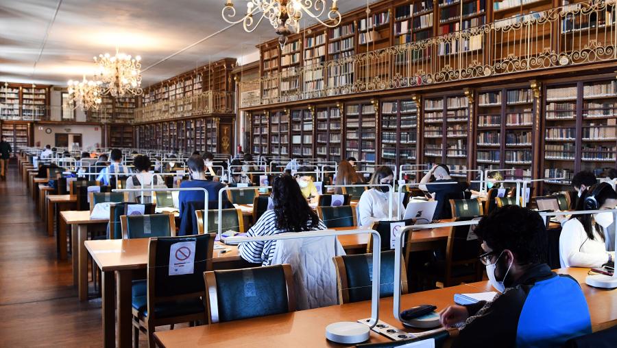Este é o primeiro de cinco módulos, cada un deles dirixido ao alumnado das diferentes áreas de coñecemento. FOTO: Santi Alvite Este é o primeiro de cinco módulos, cada un deles dirixido ao alumnado das diferentes áreas de coñecemento. FOTO: Santi Alvite
