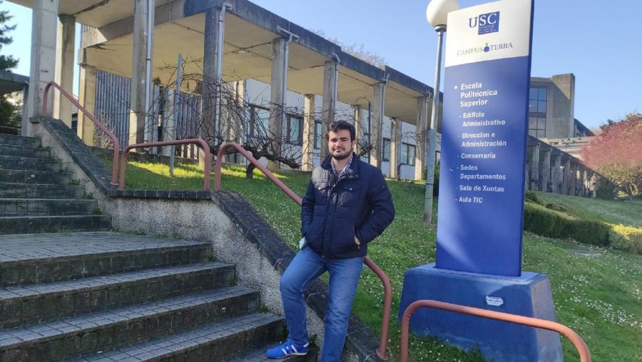 Andrés Osoro Corsino, na EPS de Enxeñaría do Campus de Lugo Andrés Osoro Corsino, na EPS de Enxeñaría do Campus de Lugo
